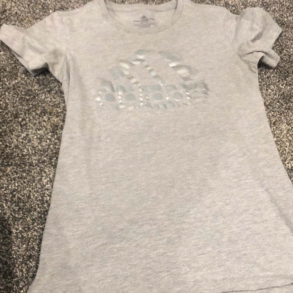 Adidas grey shirt
